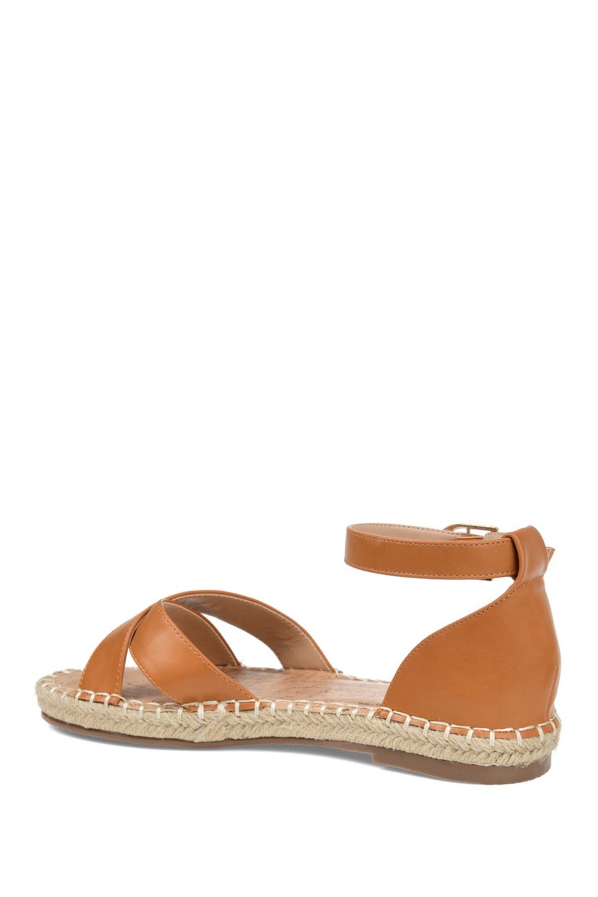 Journee Collection Lyddia Espadrille Sandal In Rust/copper1