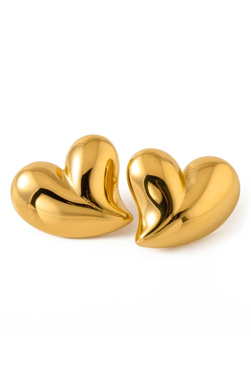 The Sweetzer Drop Earrings in Gold