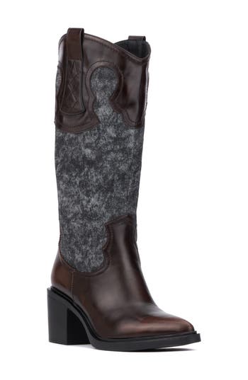 Torgeis Velda Western Boot In Denim