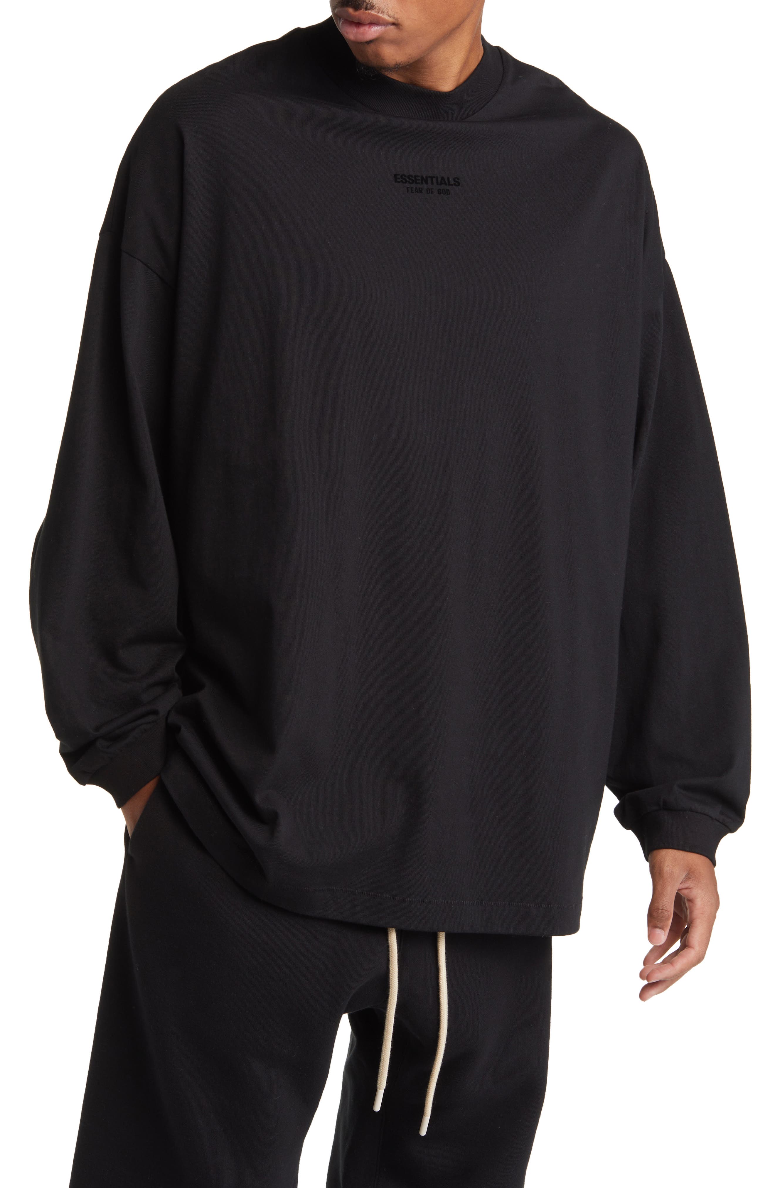 Fear of God Essentials Essentials Long Sleeve Cotton T-Shirt | Nordstrom