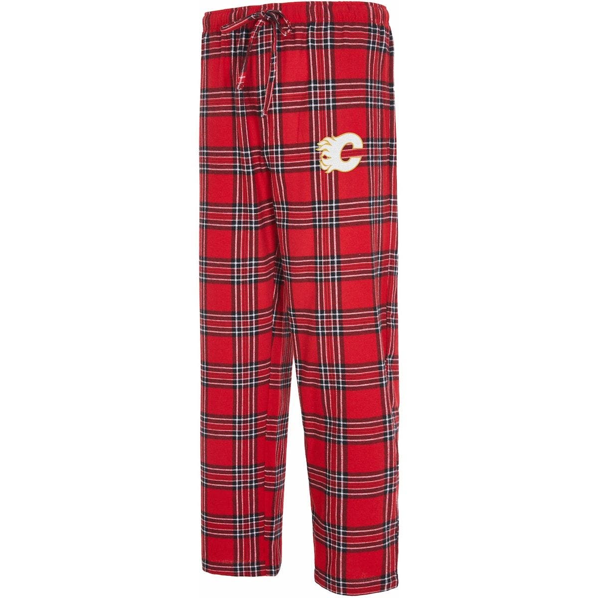 red pajama pants men