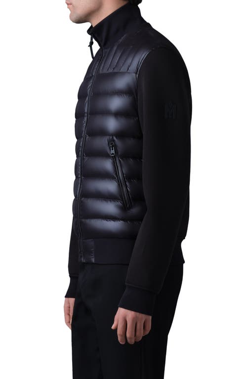 Shop Mackage Collin-r Quilted Down Puffer Jacket In Black