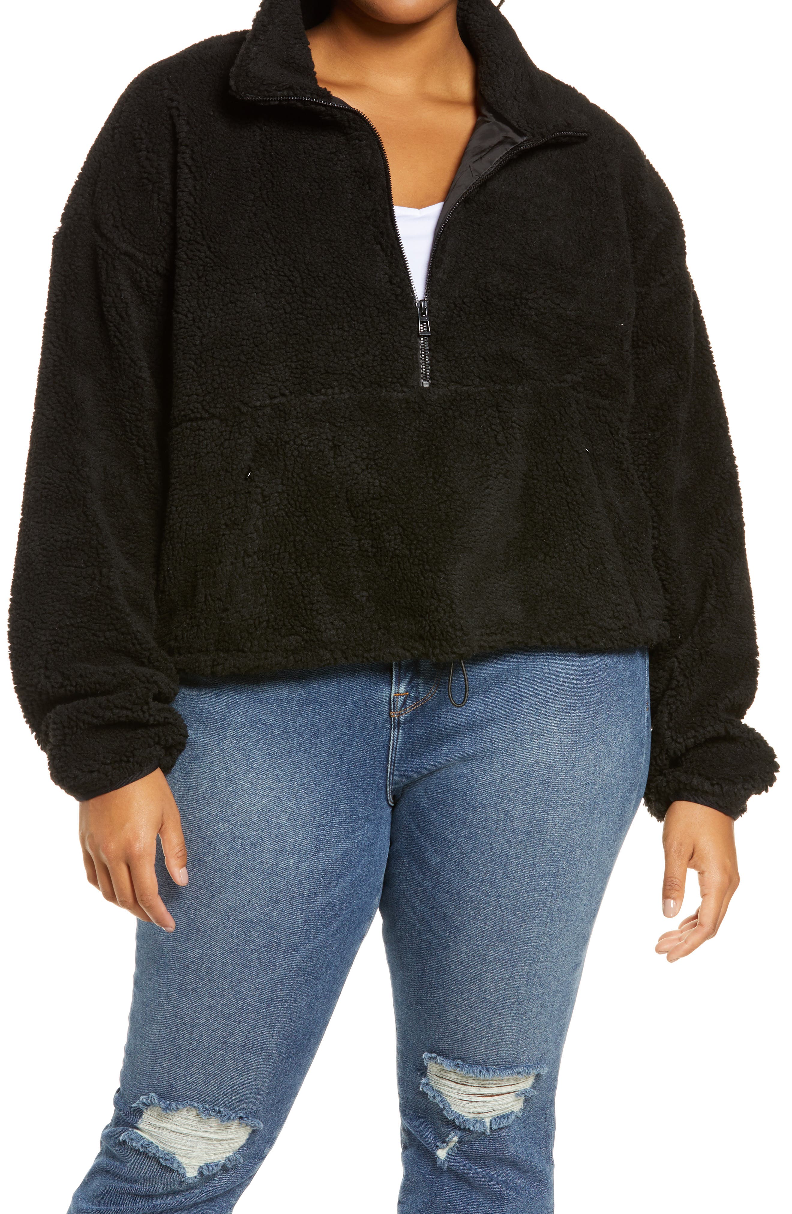 sherpa pullover nordstrom rack