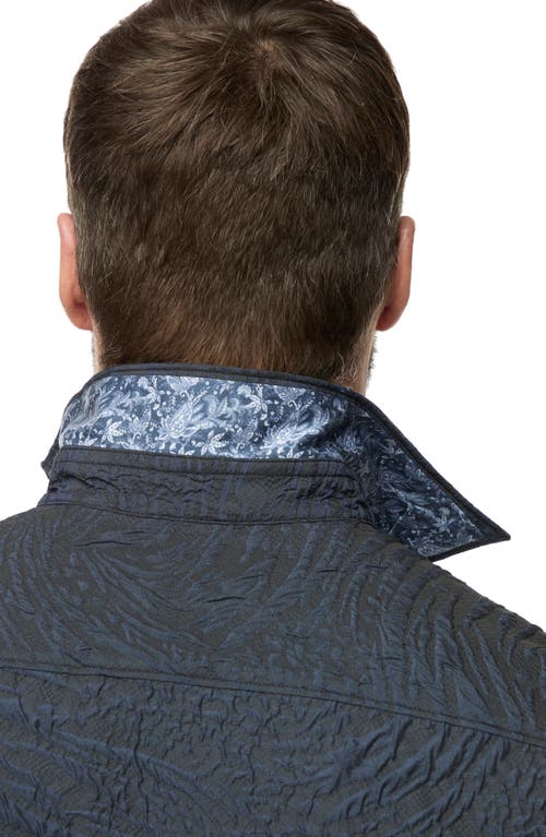 Robert Graham Geoglyph Classic Fit 3d Jacquard Button-up Shirt In Sapphire