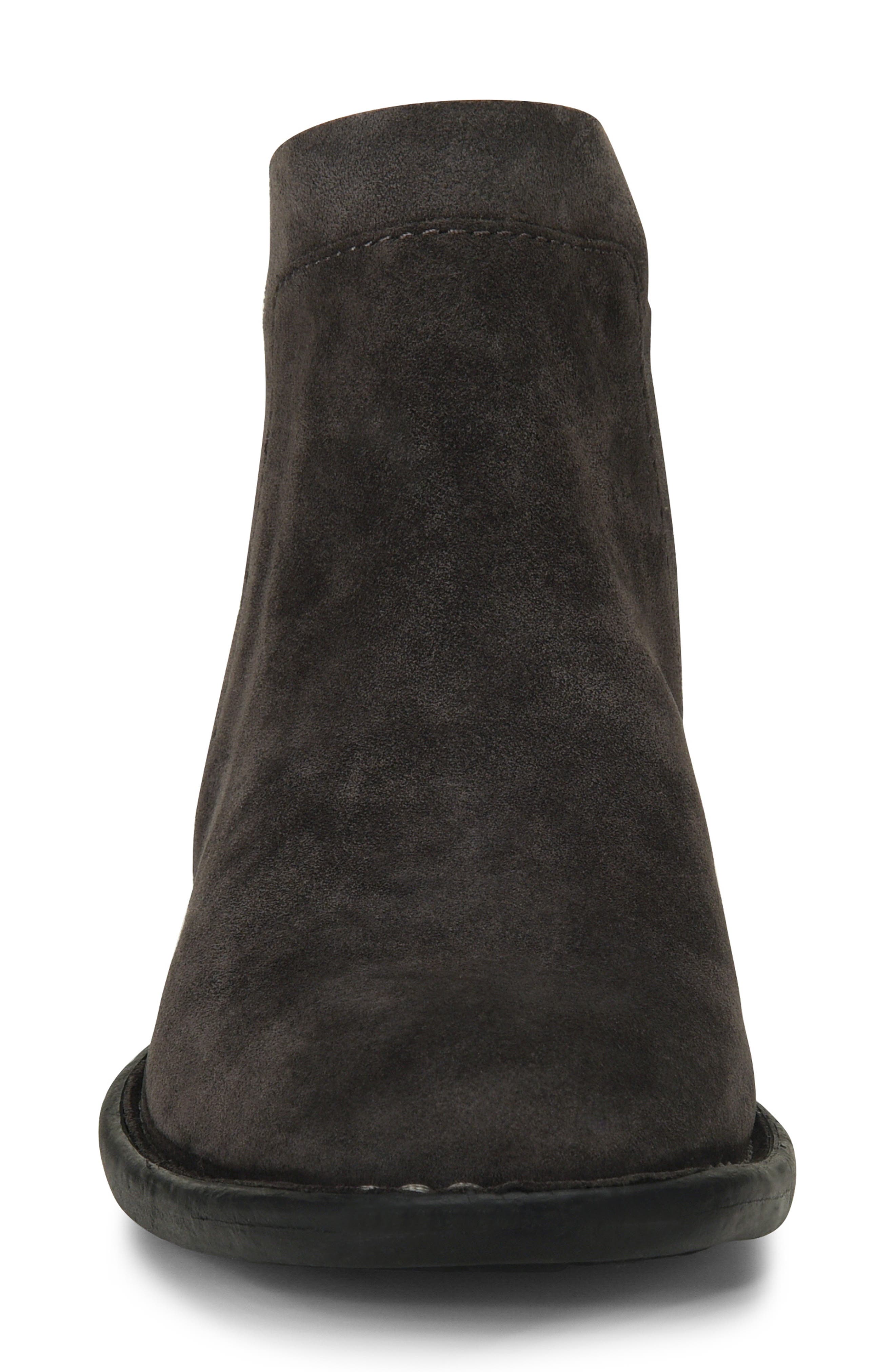 born grey suede boots