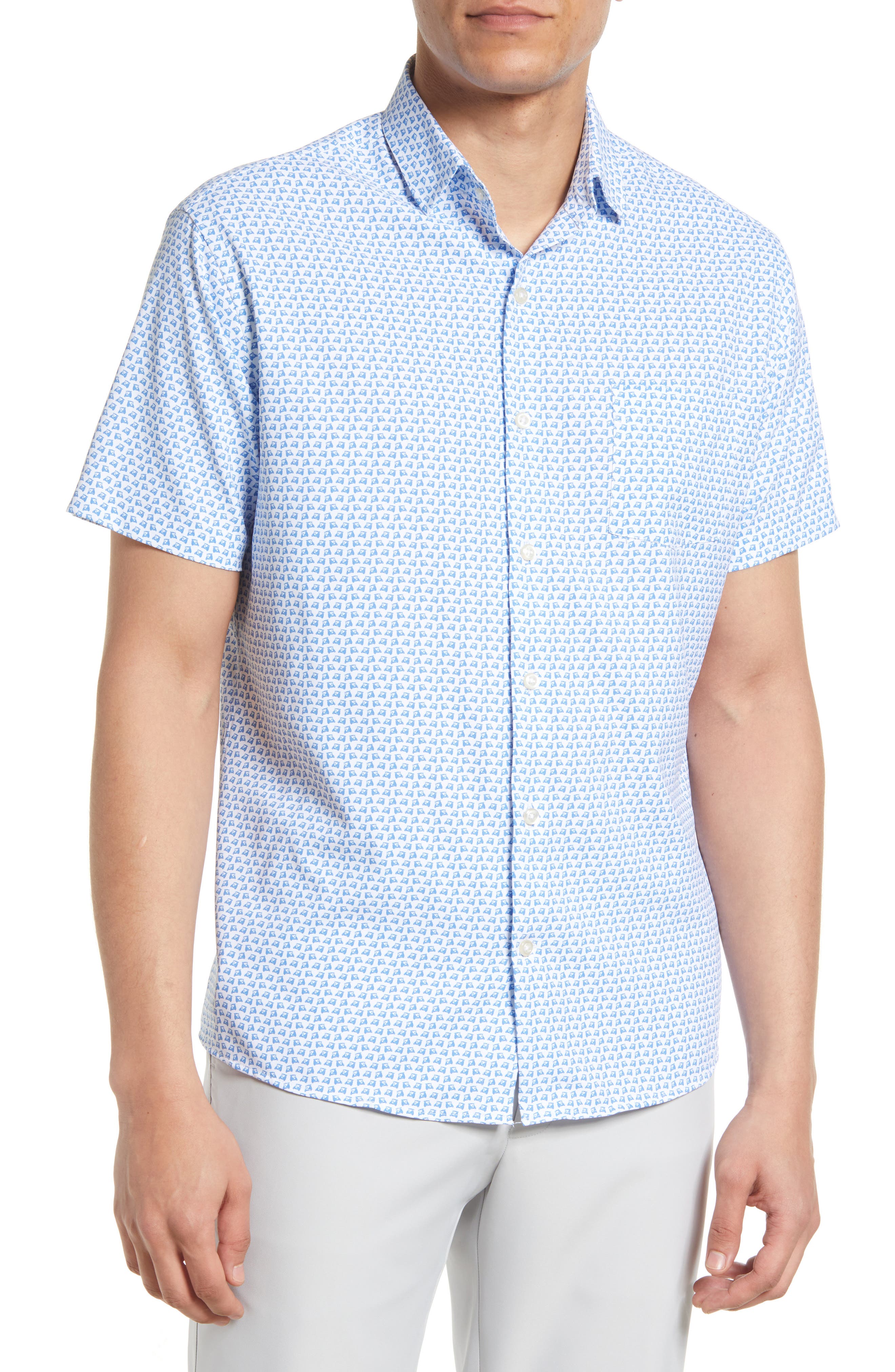 Peter Millar Caddie Club Poplin Short 