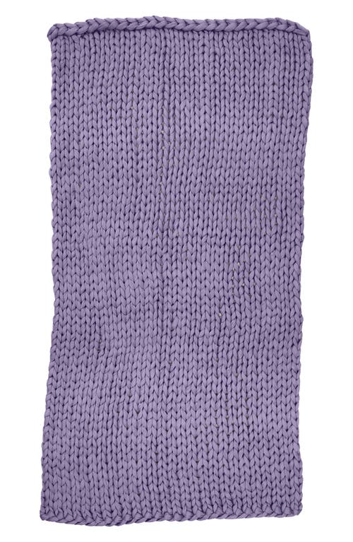 Bearaby Tree Napper Weighted Knit Blanket In Sweet Lavender