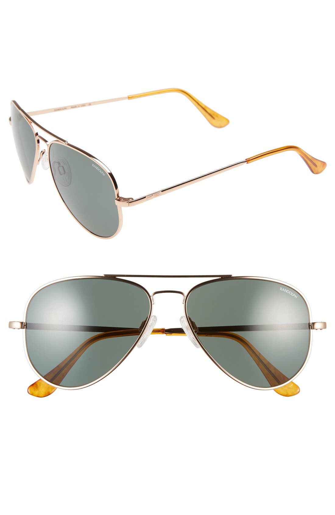 Randolph Engineering 'Concorde' 57mm Aviator Sunglasses Nordstrom