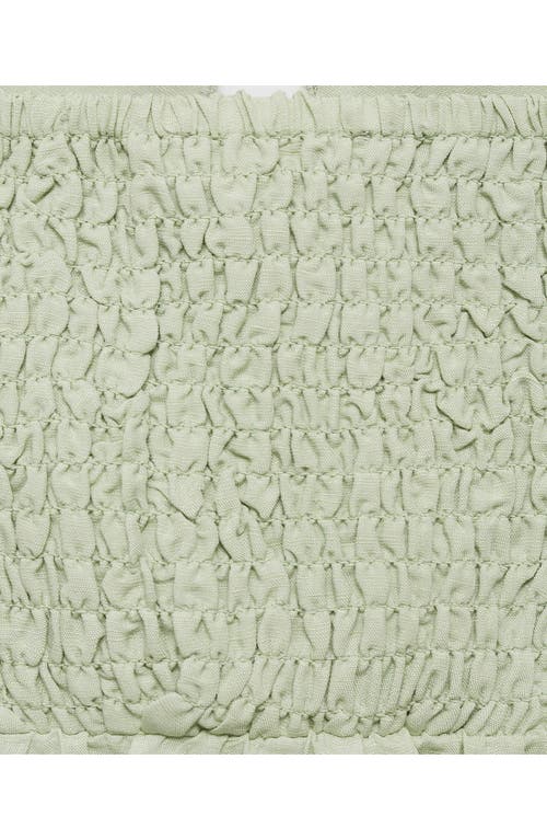 Mango Robe In Pastel Green