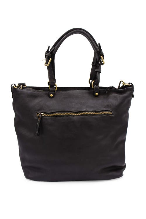 Bolsa Nova Nora Patchwork Tote In Black