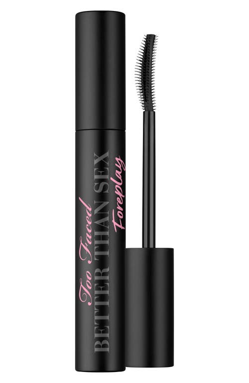 Too Faced Better Than Sex Foreplay Mascara Primer in Pitch Black at Nordstrom