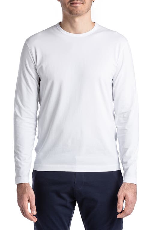 Go-To Long Sleeve Performance T-Shirt in White