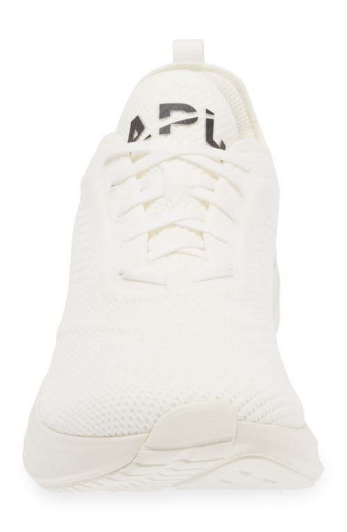 Shop Apl Athletic Propulsion Labs Apl Techloom Dream Running Shoe In Ivory/bone/black