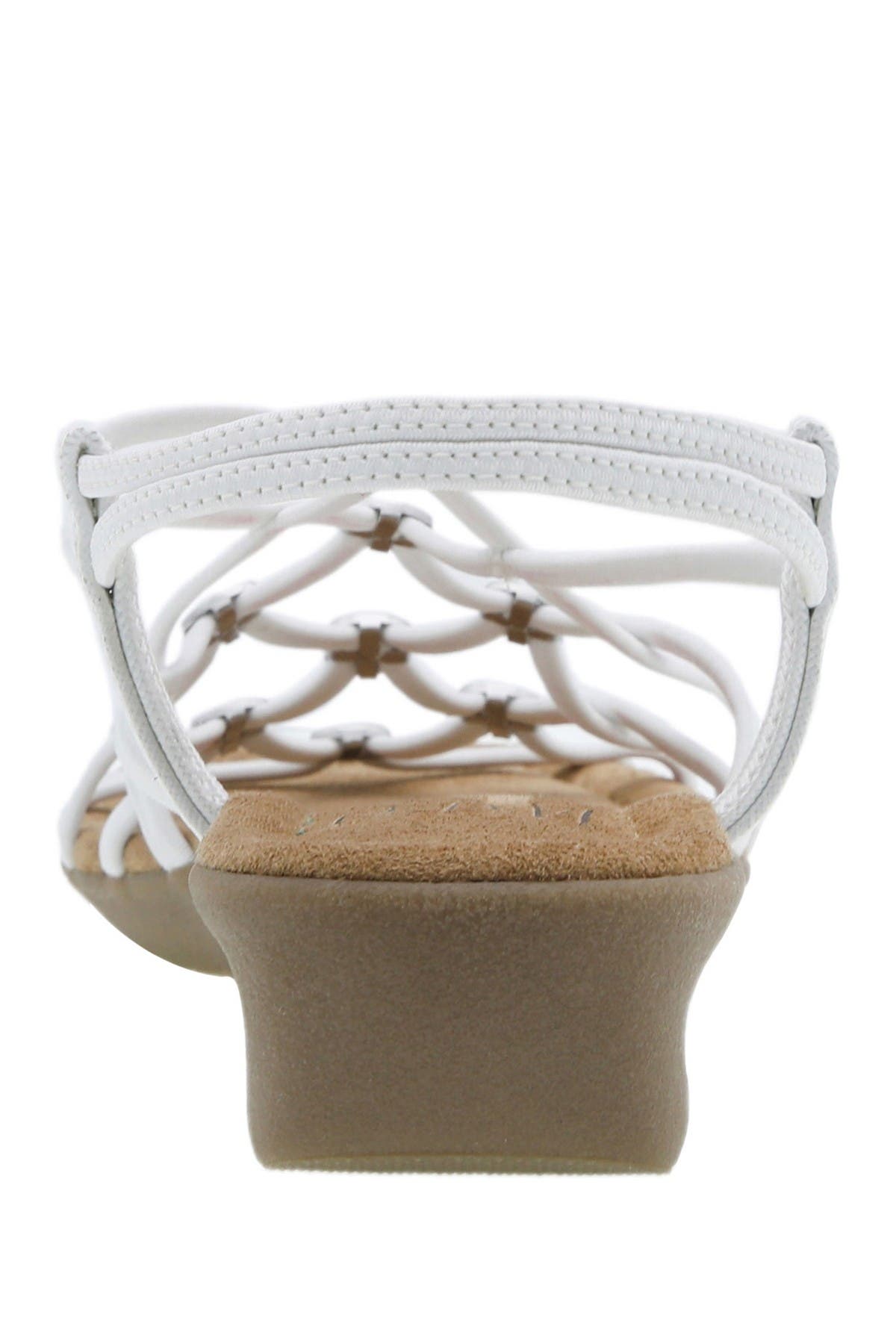 Impo Rowley Stretch Detailed Sandal In White