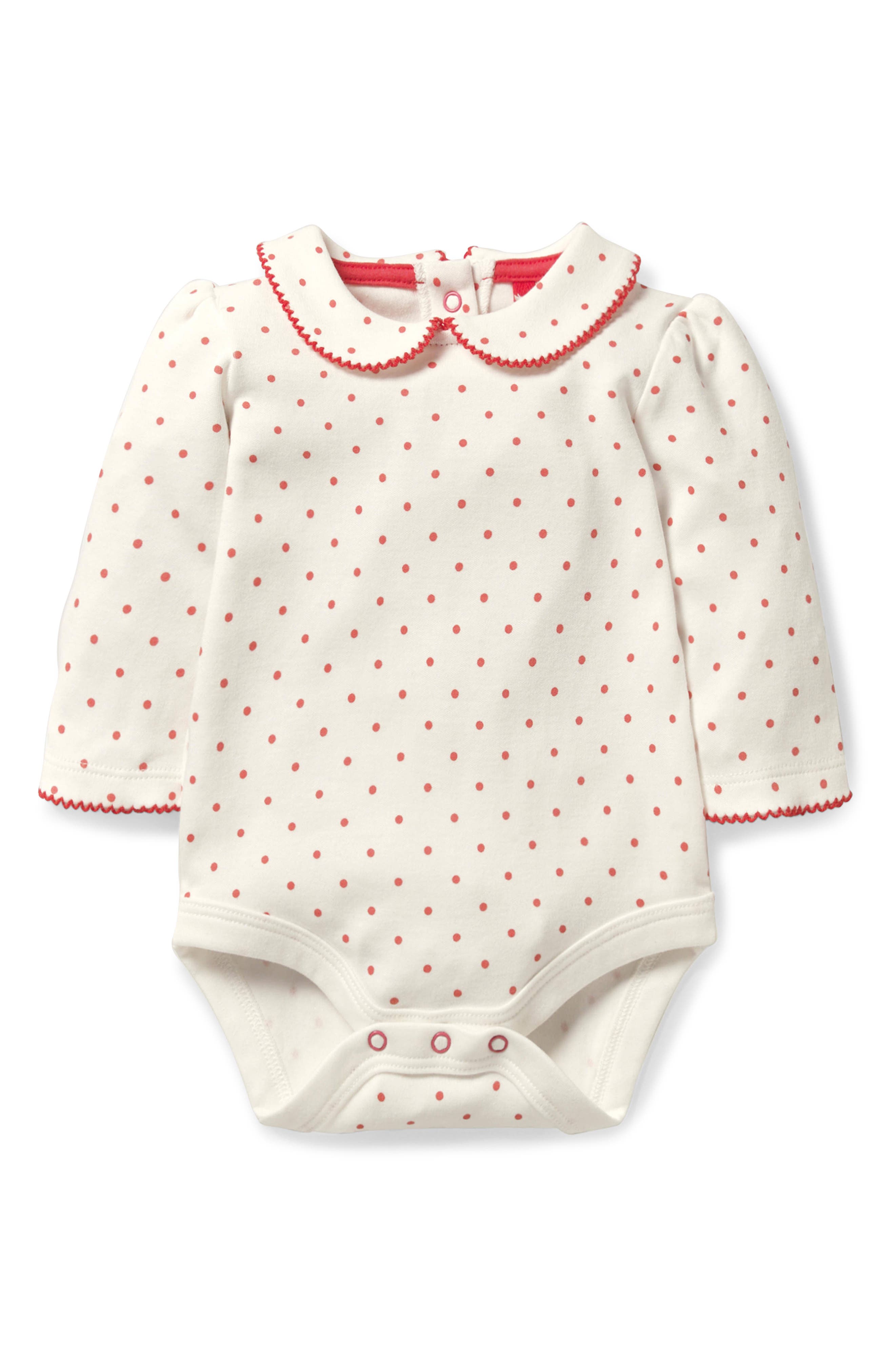 peter pan collar bodysuit baby girl