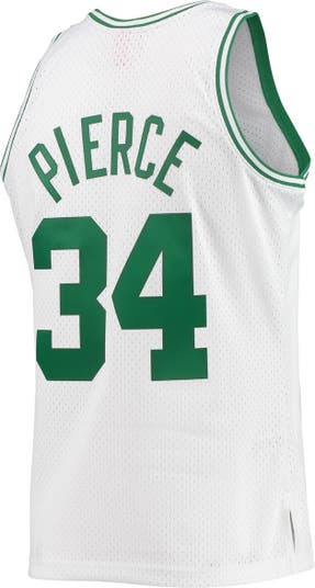 Women's Boston Celtics Paul Pierce Mitchell & Ness White 2007-08 Hardwood  Classics Swingman Jersey