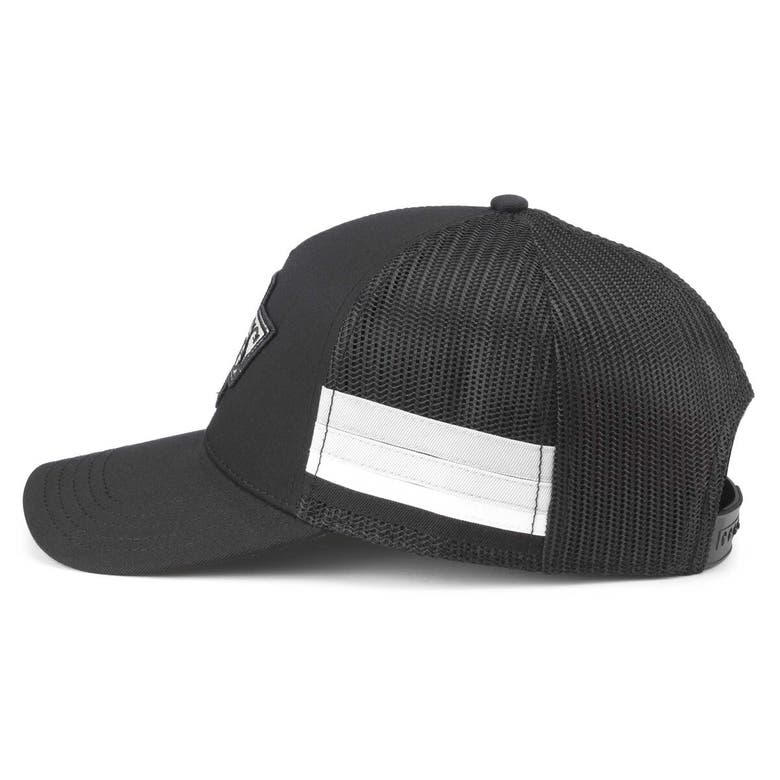 Shop American Needle Black Los Angeles Kings Hotfoot Stripes Trucker Adjustable Hat