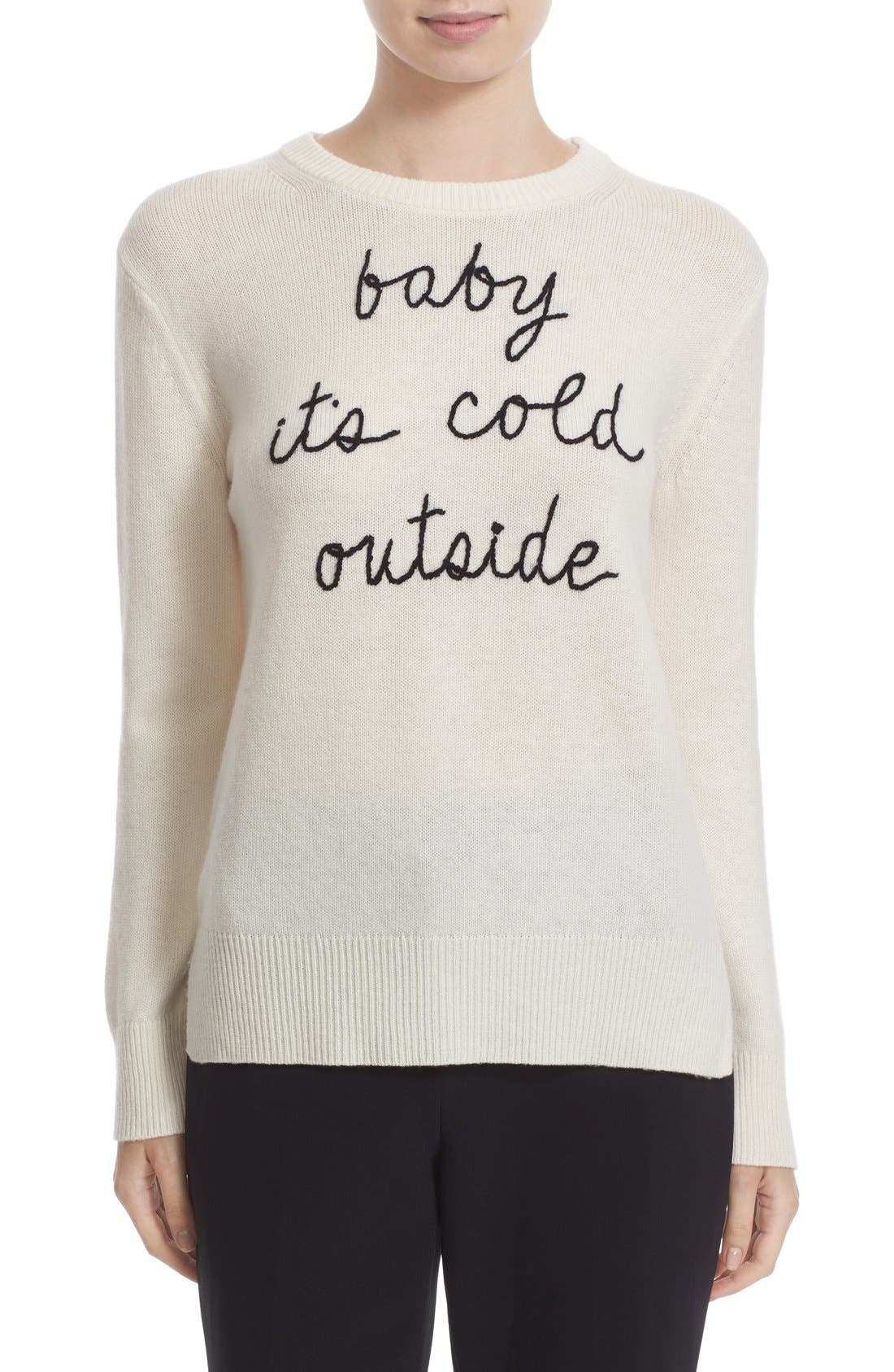 baby it's cold outside jumper