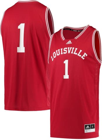 Men's Adidas White Louisville Cardinals Swingman Basketball Jersey Size: Medium
