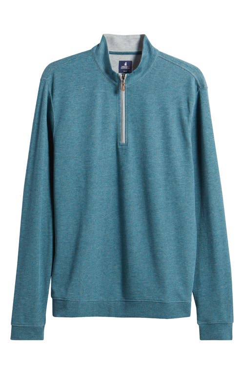 Shop Johnnie-o Sully Quarter Zip Pullover In Mackerel