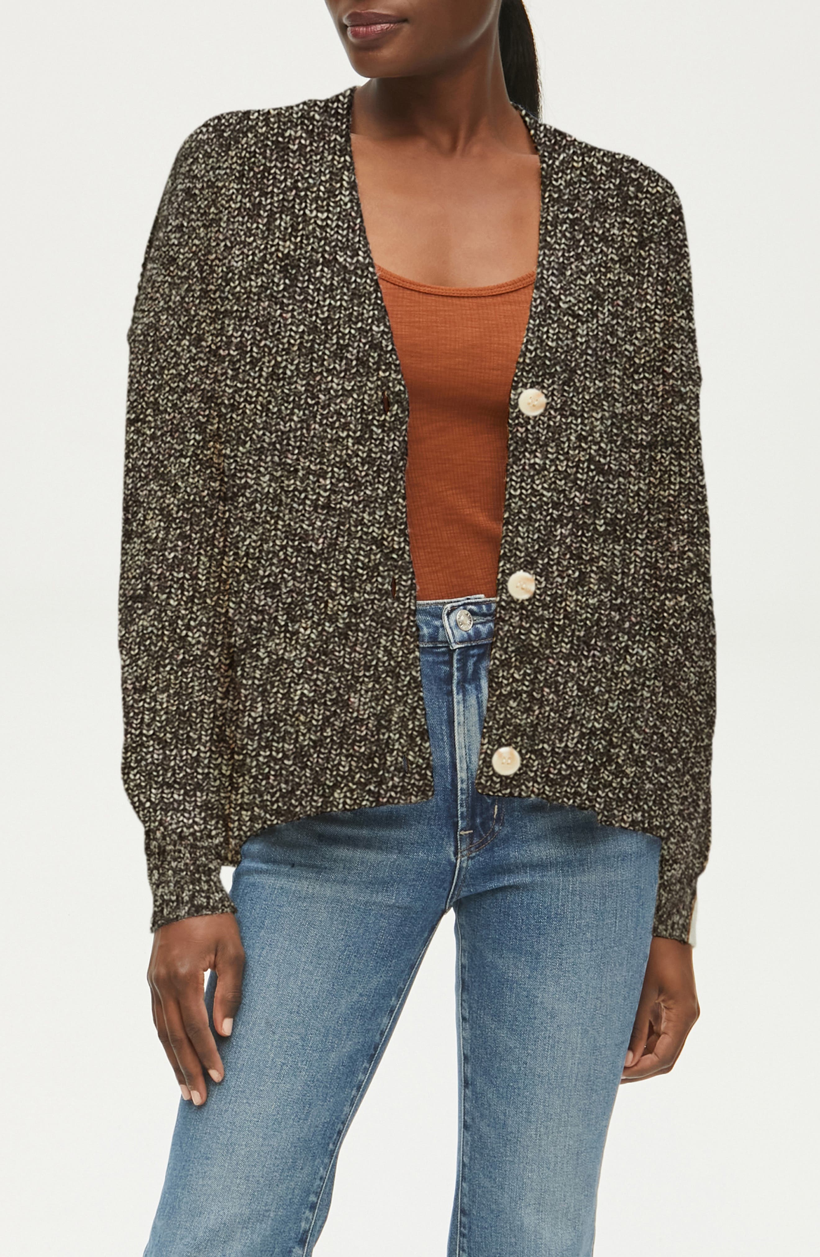 Michael Stars Florence Marled Cardigan 