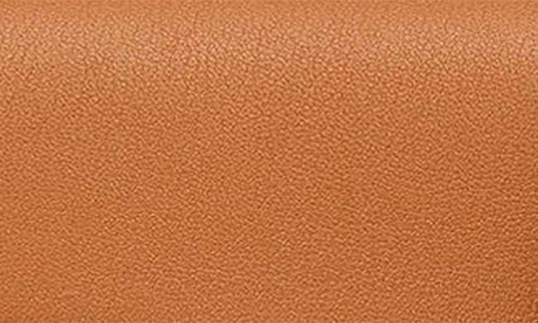 Shop Mcm Tracy Leather Wallet On A Chain In Cognac
