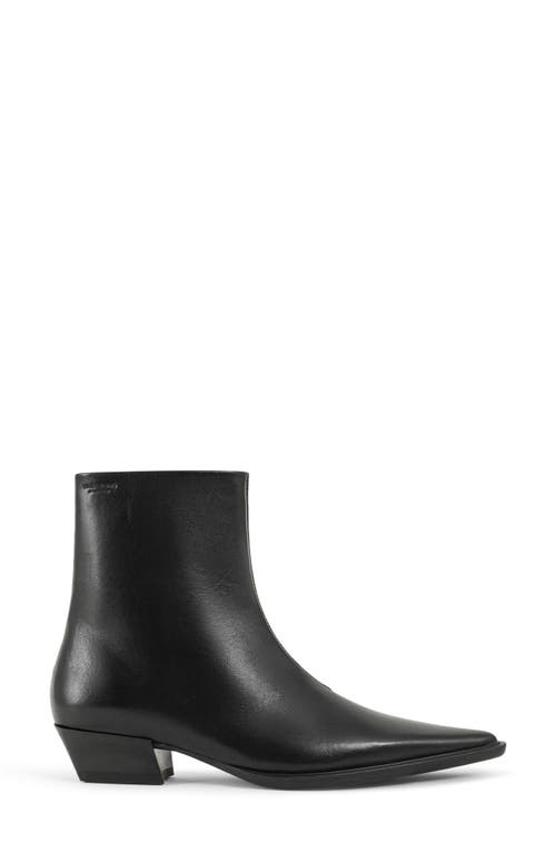 Shop Vagabond Shoemakers Cassie Pointed Toe Bootie In Black