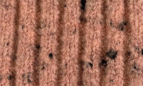 Marcus Adler Confetti Cuff Beanie In Dusty Pink