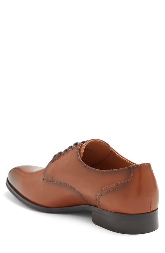 Shop Abound Cameron Plain Toe Derby In Brown Patina