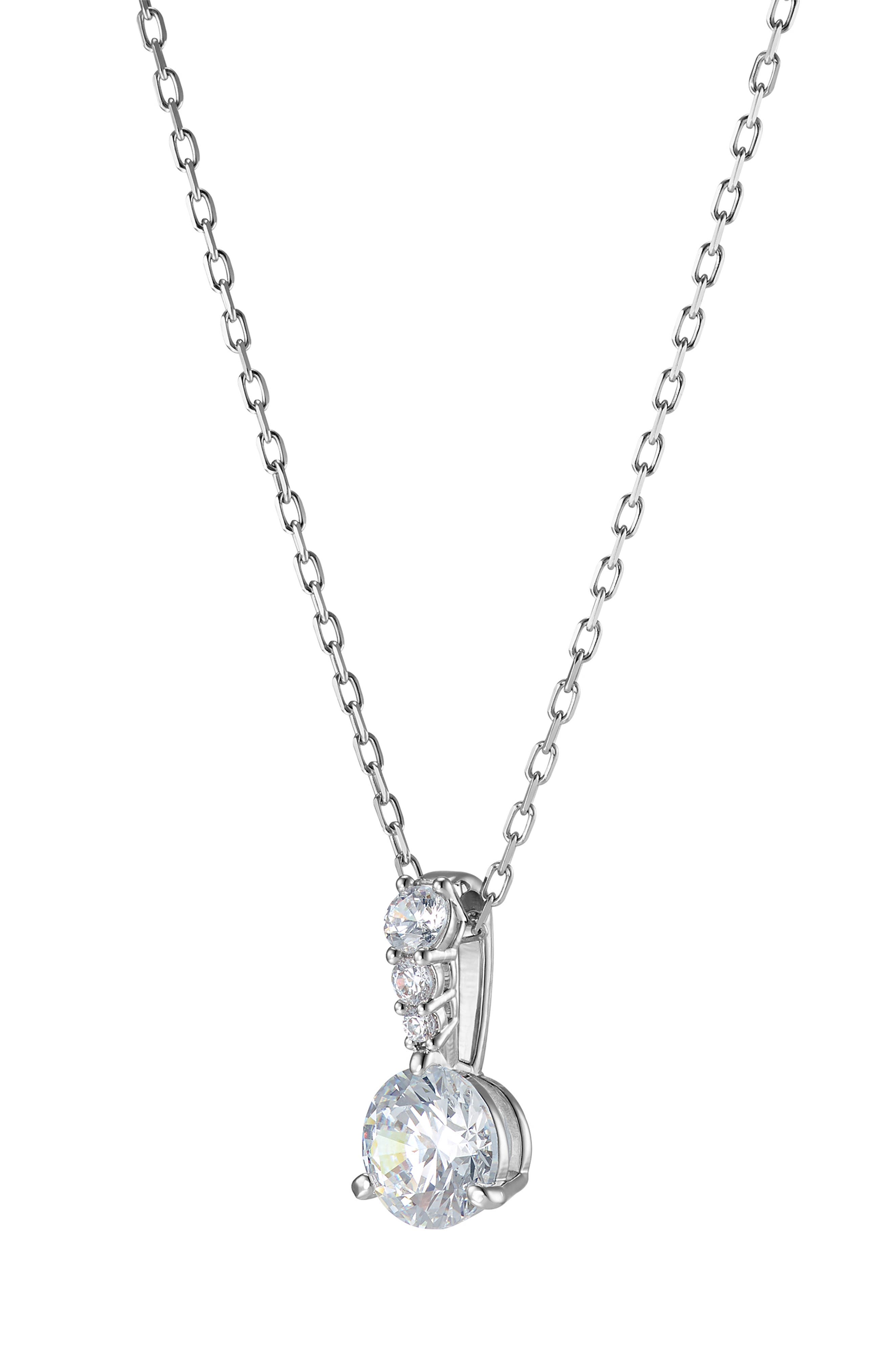 solitaire necklace swarovski