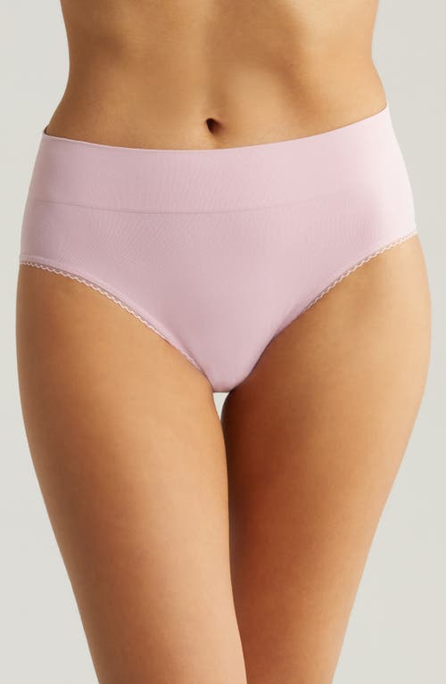 Shop Wacoal Feeling Flexible High Cut Briefs In Pink Nectar