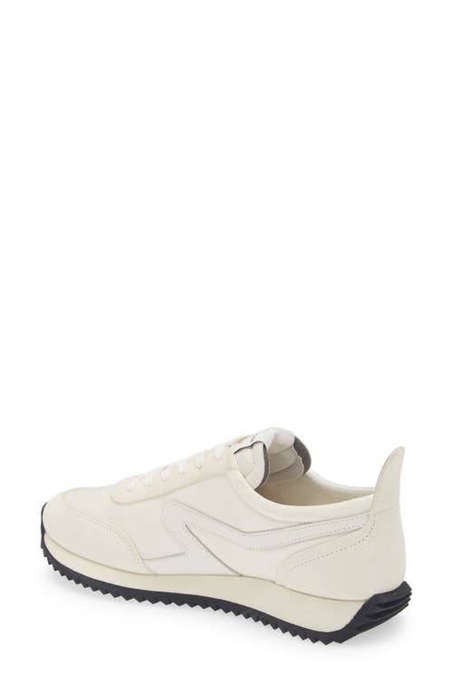 Shop Rag & Bone Retro Runner Sneaker In Seed Pearl