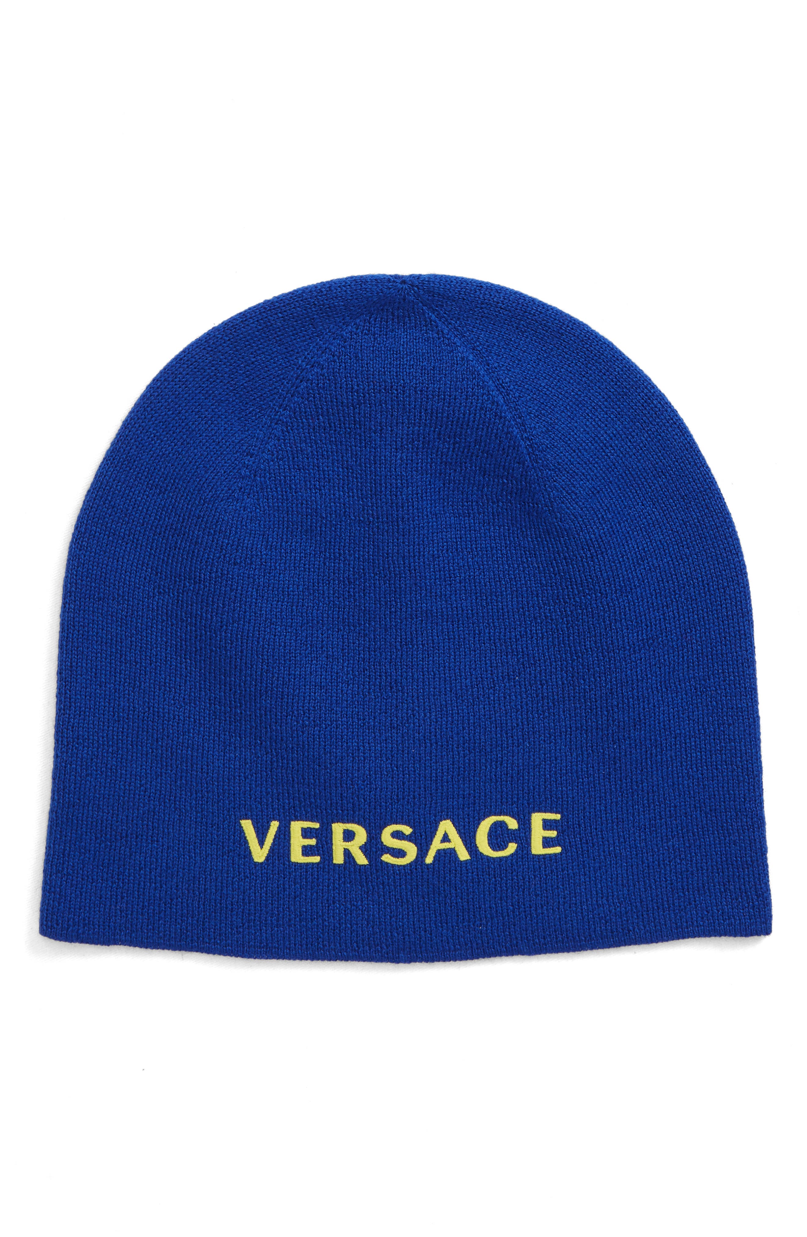 versace collection beanie