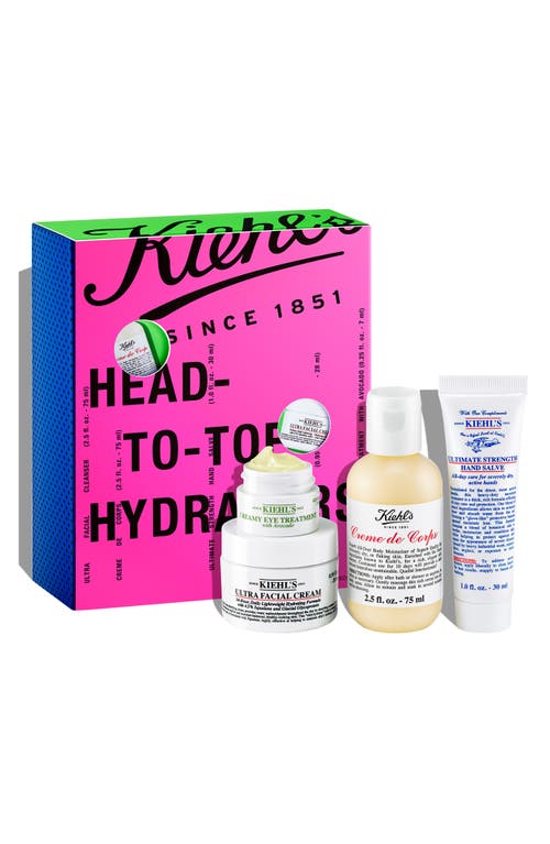 Shop Kiehl's Since 1851 Head-to-toe Hydrators Set $68 Value In No Color