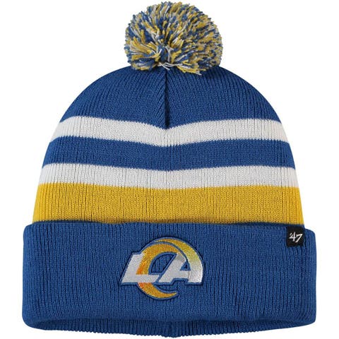 Youth Los Angeles Rams New Era Gold Core Classic Cuffed Knit Hat