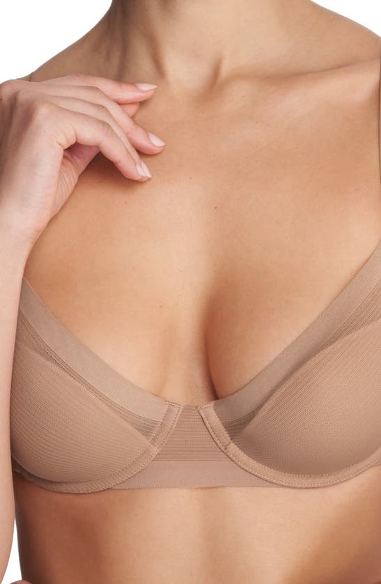 Shop Natori Scope Balconette Underwire Contour Bra In Buff