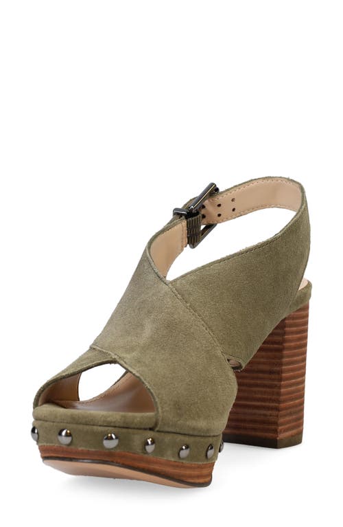 Pelle Moda Ambree Slingback Sandal In Olive