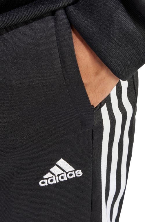 Shop Adidas Sportswear Tiro Tapered Athletic Pants In Black/white