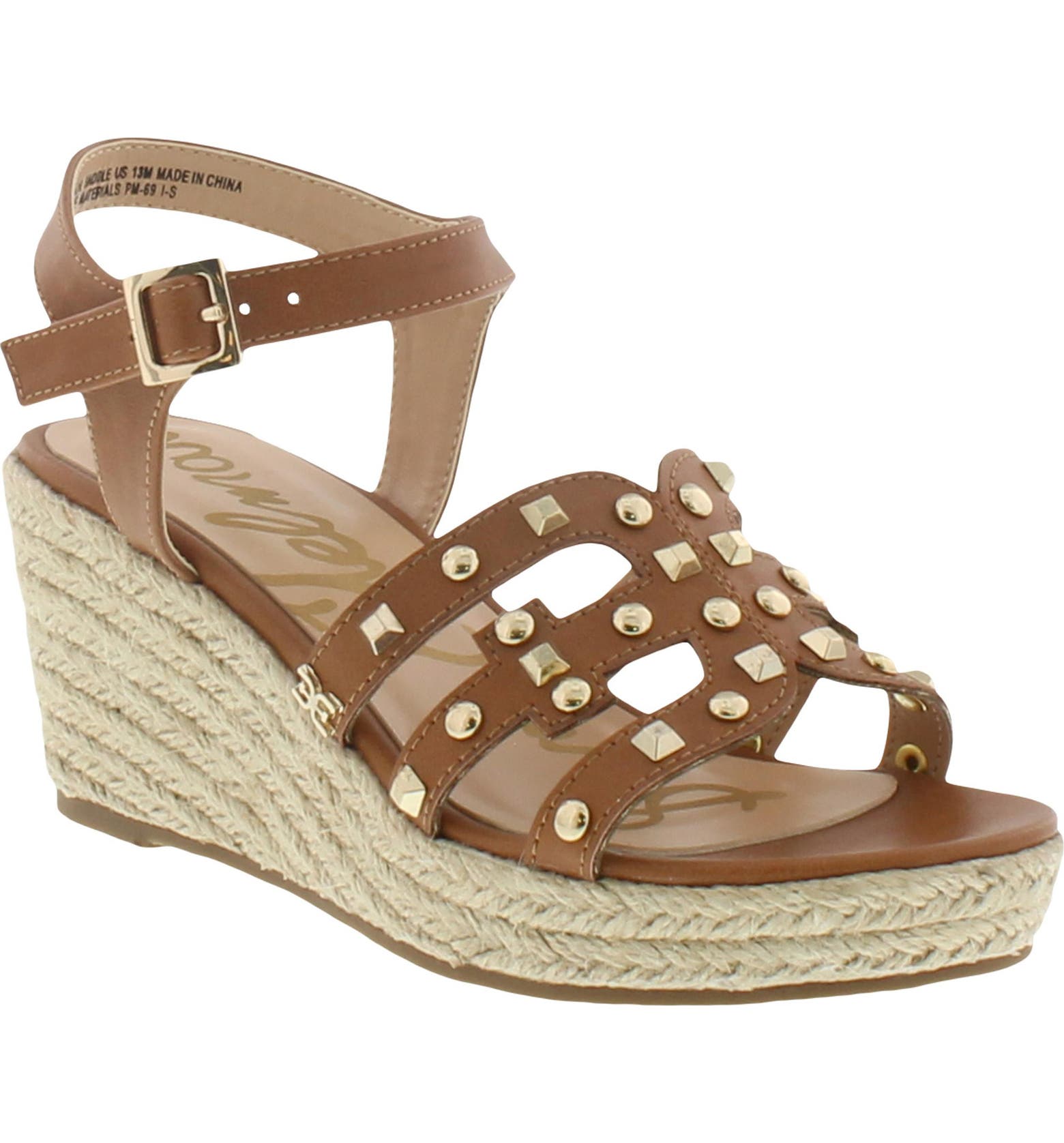 Sam Edelman Elsie Eleanor Espadrille Wedge Sandal (Toddler, Little Kid ...