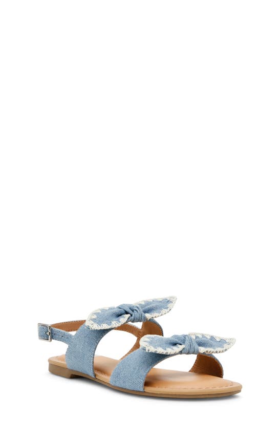 Shop Dolce Vita Dv By  Kids' Caicey Slingback Sandal In Denim