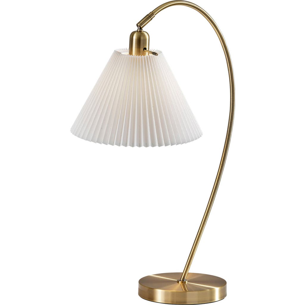 Adesso Lighting Delaney Table Lamp In Antique Brass