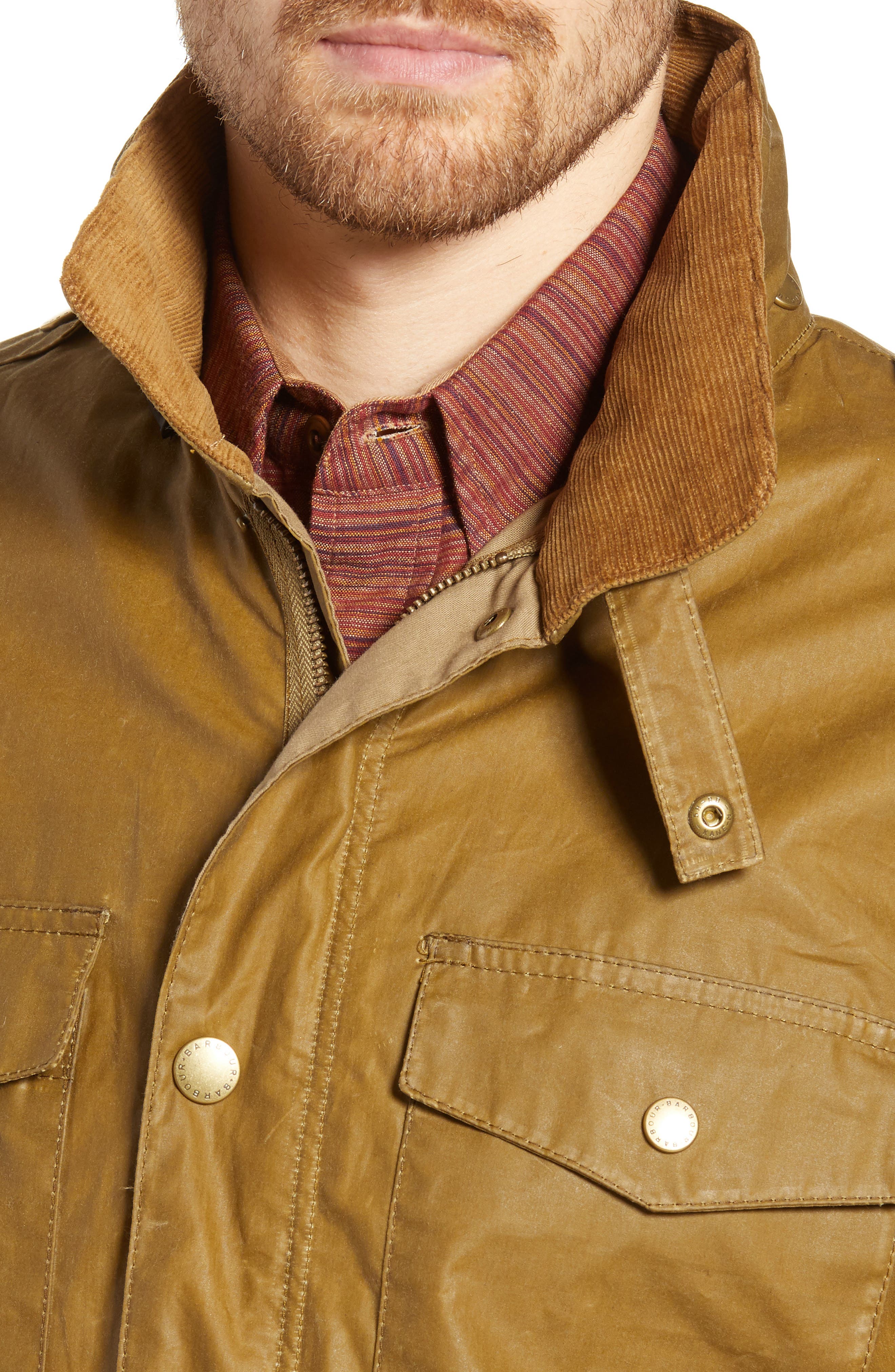 barbour orel wax jacket