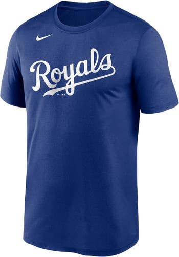 Men's Kansas City Royals Nike Light Blue Wordmark Legend Performance T-Shirt