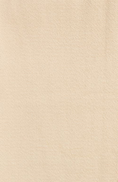 Nordstrom Textured Organic Cotton Blanket In Beige Semolina