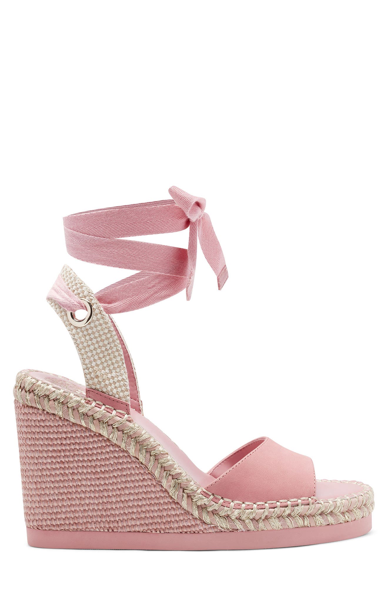 vince camuto pink wedges