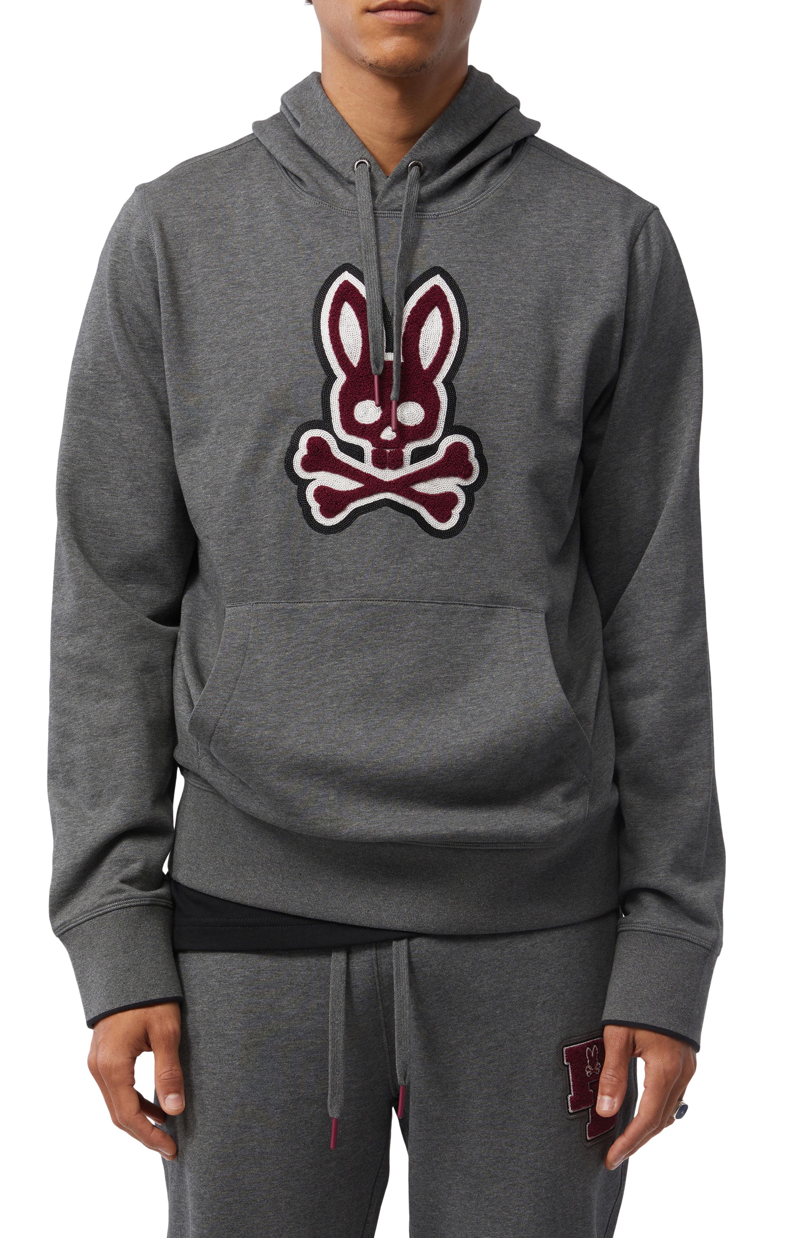 skull bunny hoodie
