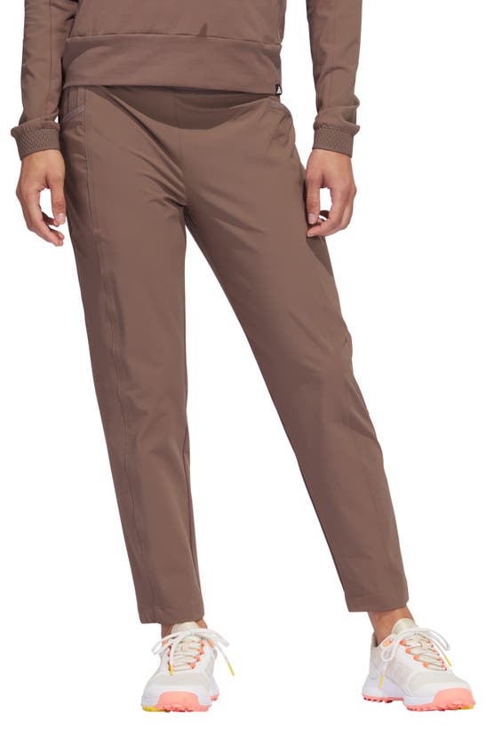 Adidas Golf Seamed Golf Pants In Earth Strata