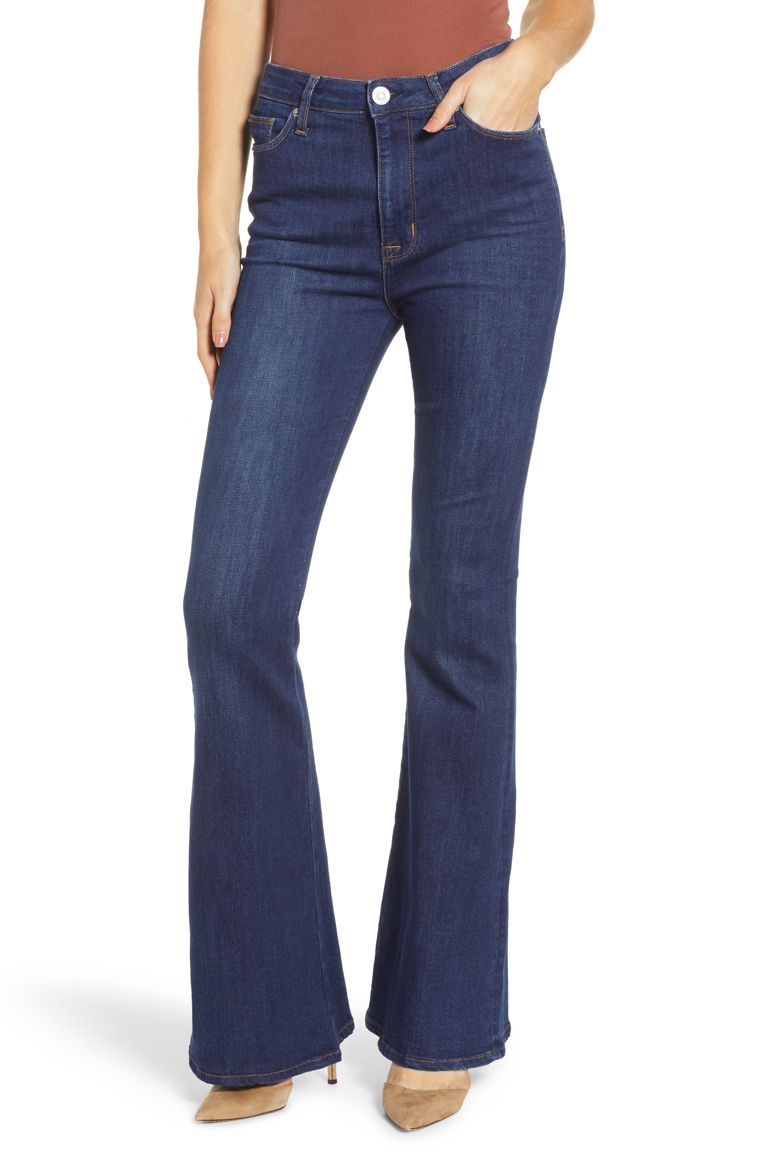 holly high waist flare jeans