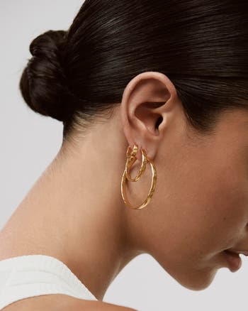 Siren muse deals large hoop earrings