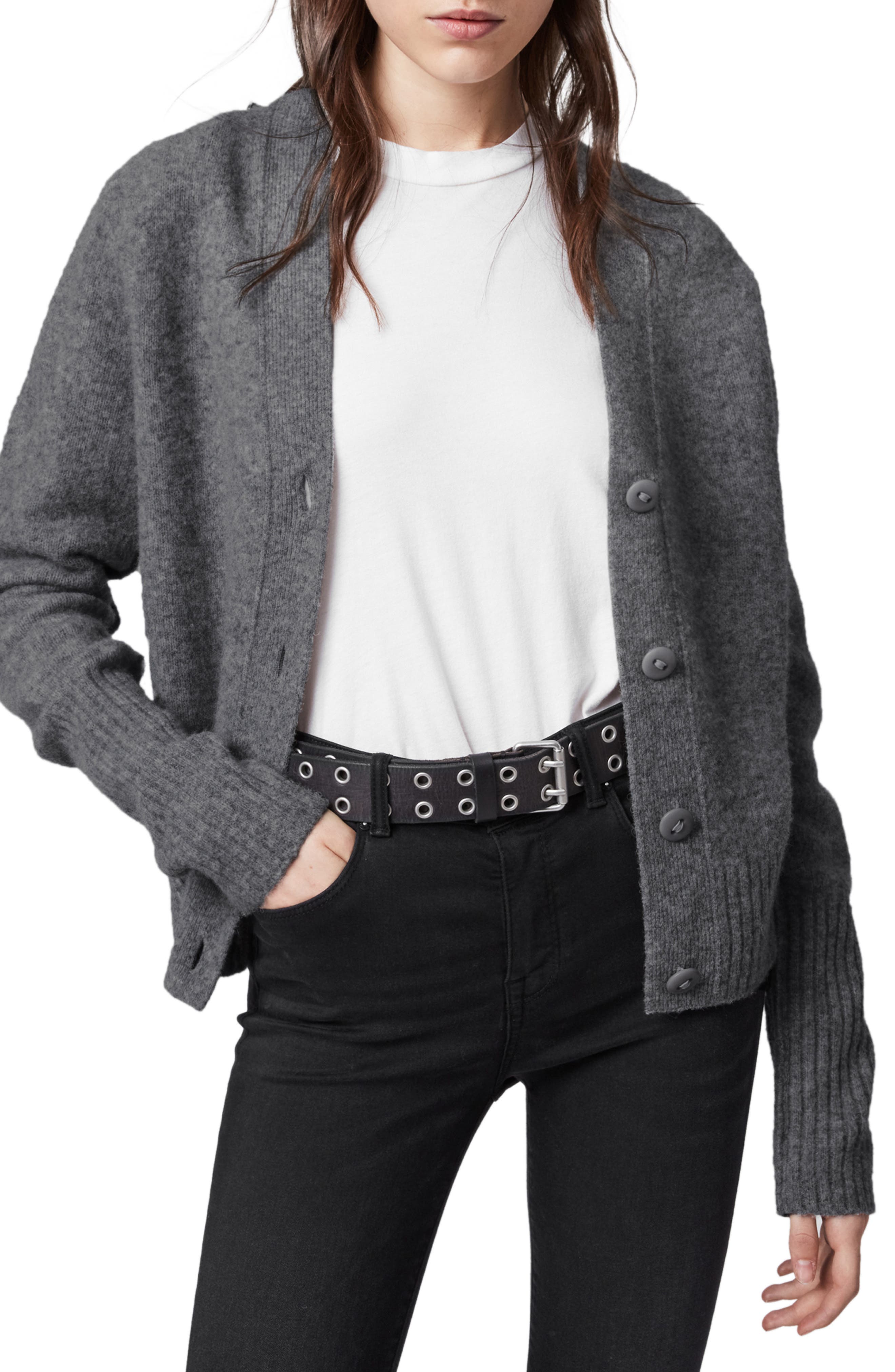 all saints long cardigan